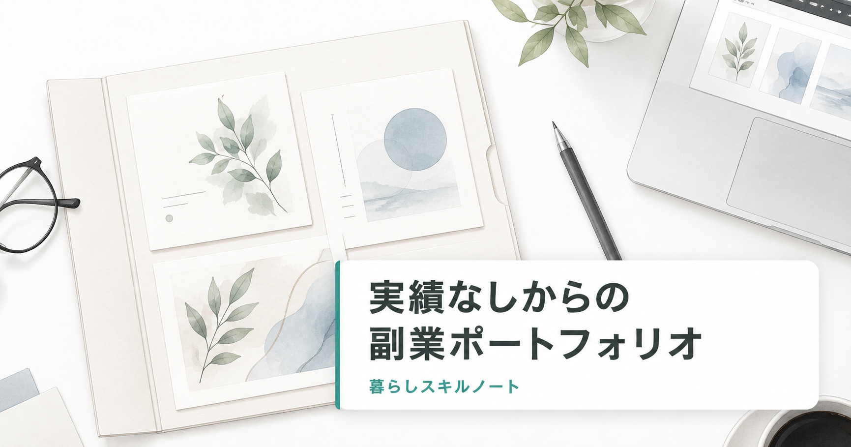 副業ポートフォリオの作り方｜実績なしで作る例とテンプレート